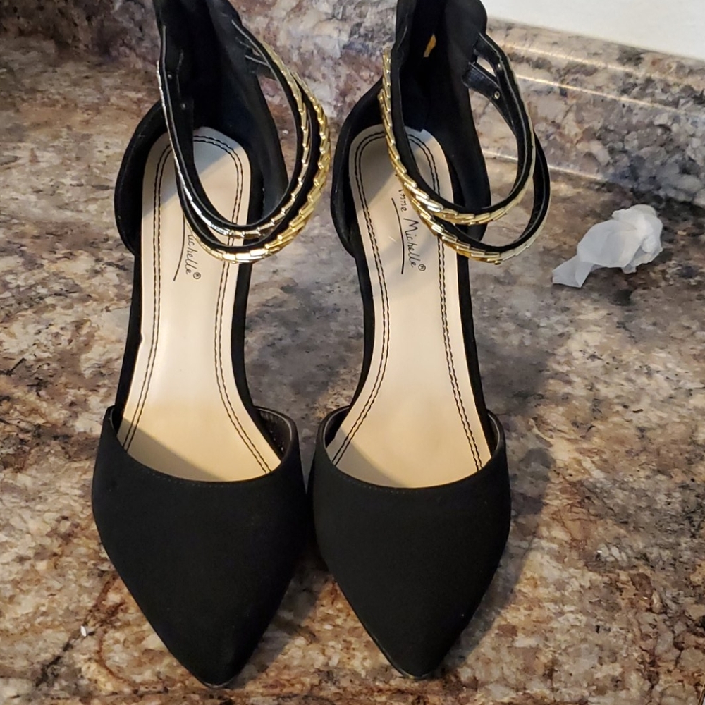 Black heels